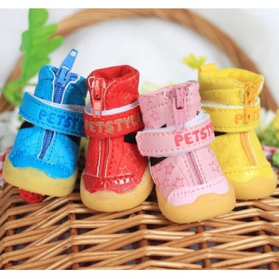 Fashion Winter Shoes Dog Shoes Boots Wholesale Pet Accessories